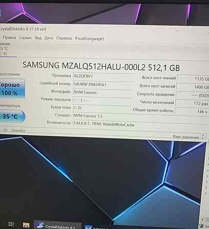 Ноутбук: Lenovo Think Book 14 ITL Intel i7- 1165G7/ RAM16GB/ SSD 512Gb Киев