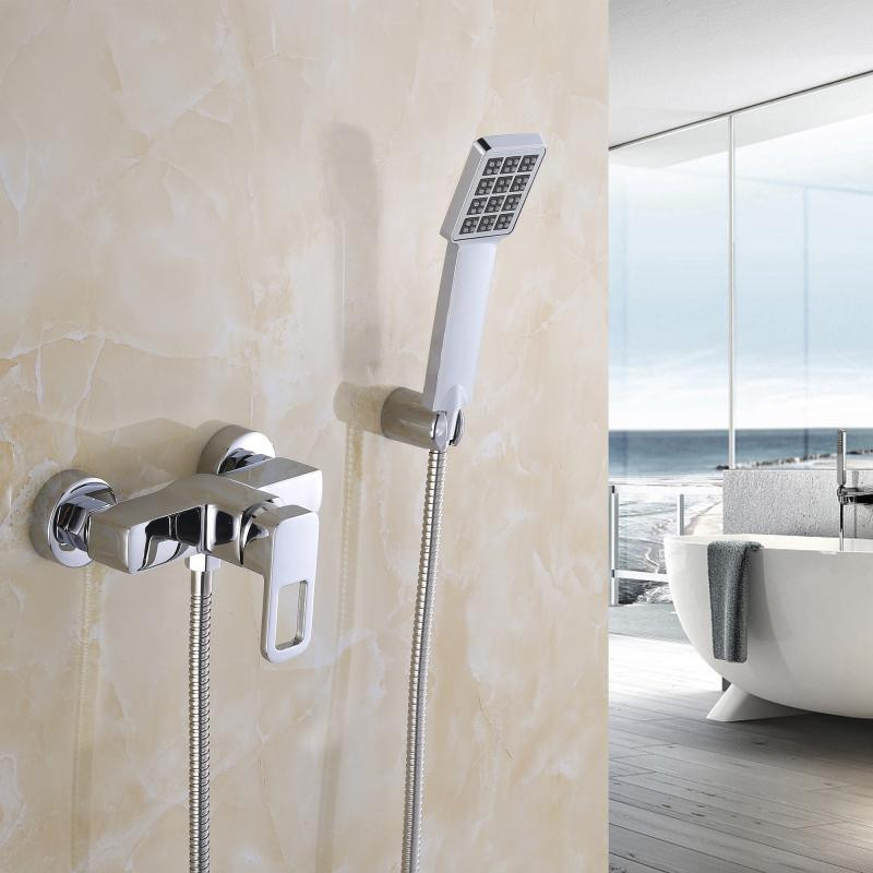 Смеситель для душа Lidz Wawel 010 с душевым гарнитуром (k40) LDWAW010CRM45390 Chrome Киев - изображение 8