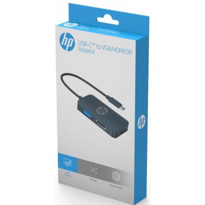 Порт-реплікатор HP USB3.1 Type-C --> HDMI/VGA/DP/, 0.2м (DHC-CT200) Вінниця - фото 6