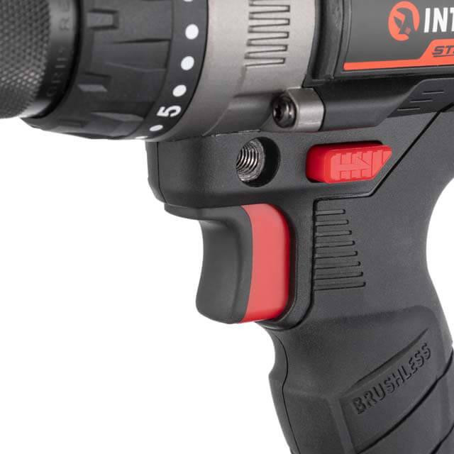 Дриль-шурупокрут акумуляторний ударний безщітковий 20 В, 100 Nm, 0-410/0-1800 об/хв, 2-13 мм, Li-ion, 4,0 Ач, ЗП 4 A, кейс Київ - фото 10