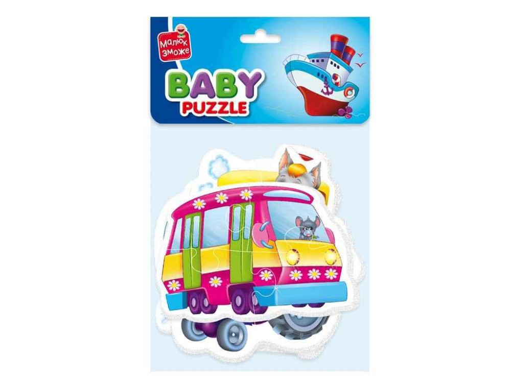 Беби Пазлы Машины-помощники VT1106-78 ТМ VLADI TOYS Киев - изображение 1