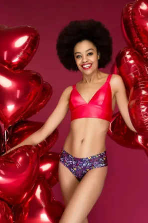 Трусики жіночі мінібікіні Black Heart TotalFit XP1K4-P1 S Київ