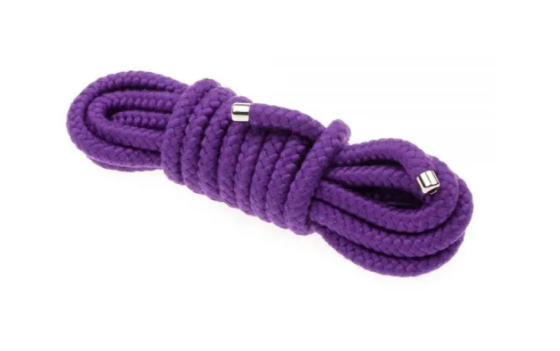Веревка для бондажа BONDAGE ROPE 5M, Purple Sex Aura Киев