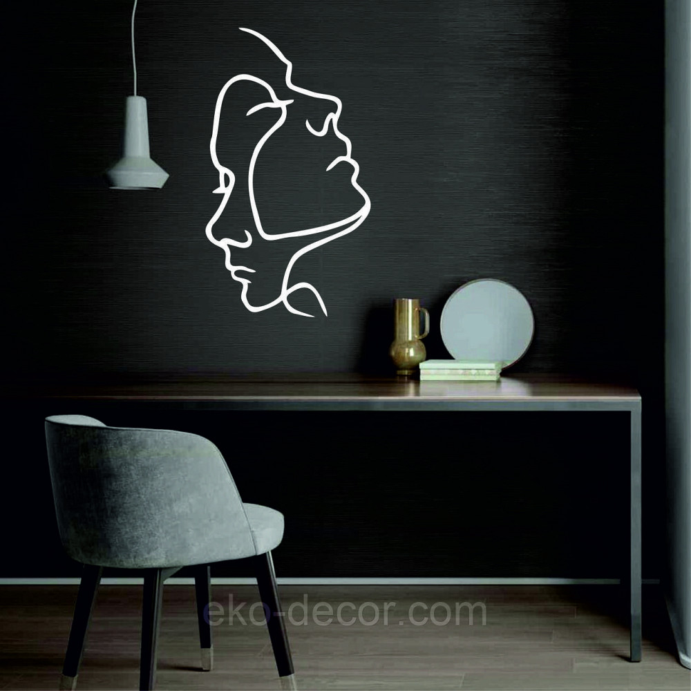 Декоративне настінне Панно «Він та Вона», Декор на стіну Київ - фото 2