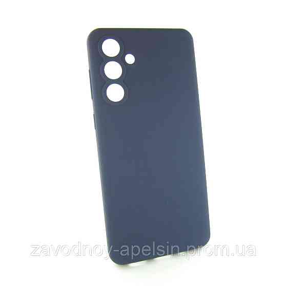 Samsung M55 M556 Чохол мікрофібра Захист камери (синій) Одеса