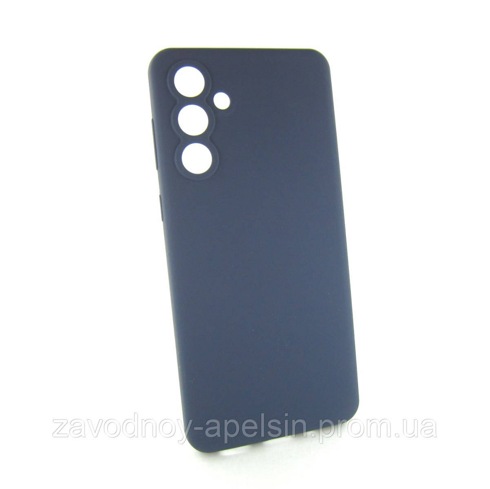 Samsung M55 M556 Чохол мікрофібра Захист камери (синій) Одеса - фото 1