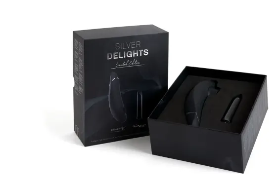 Преміальний подарунковий набір Silver Delights Collection: Womanizer Premium та We-Vibe Tango Львів