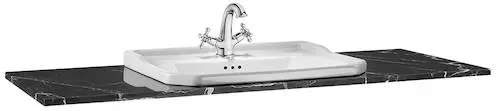 Раковина  Roca Carmen Blat Marmurowy 130Cm Czarny (A857142421) Киев - изображение 1