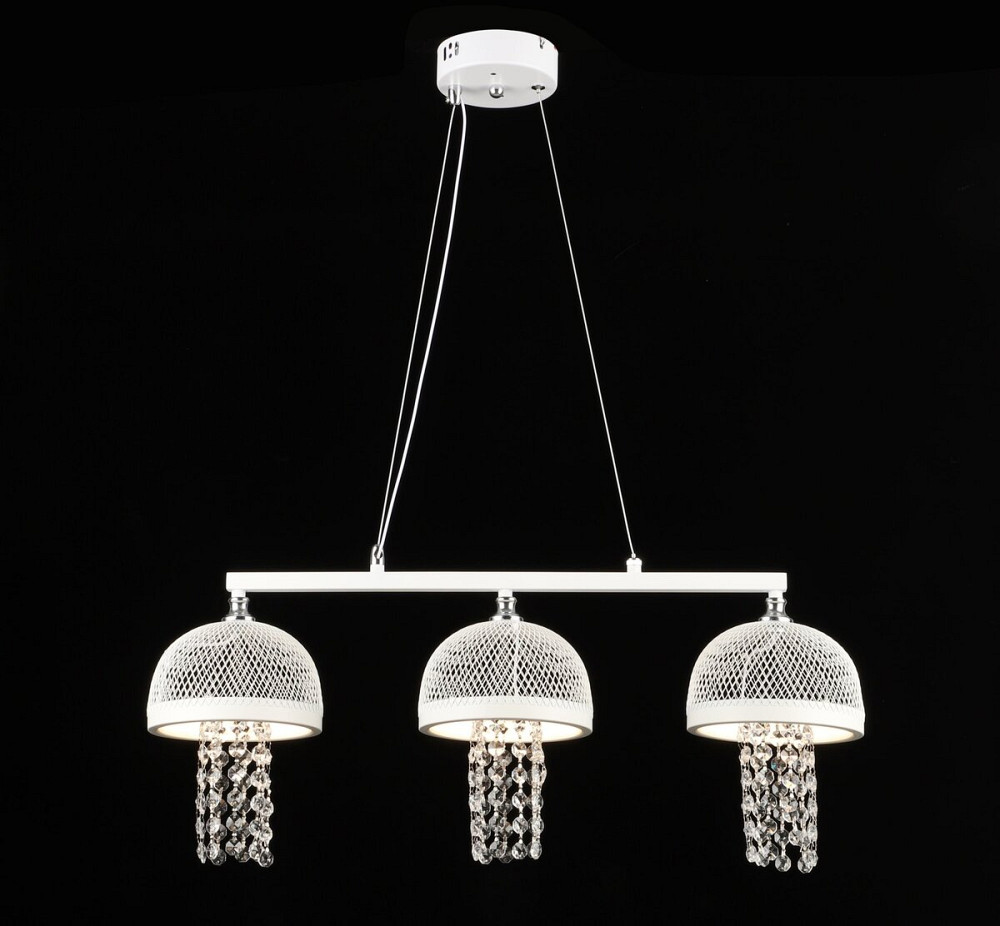 VALESO Світлодіодна люстра підвісна E2725/3, Білий+Хром Коломия - фото 1