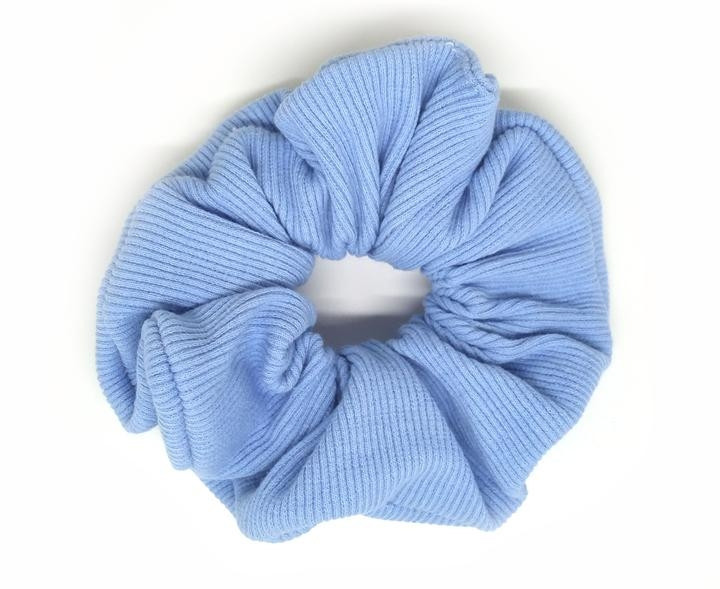 Гумка для волосся жниварка блакитна Київ - фото 1