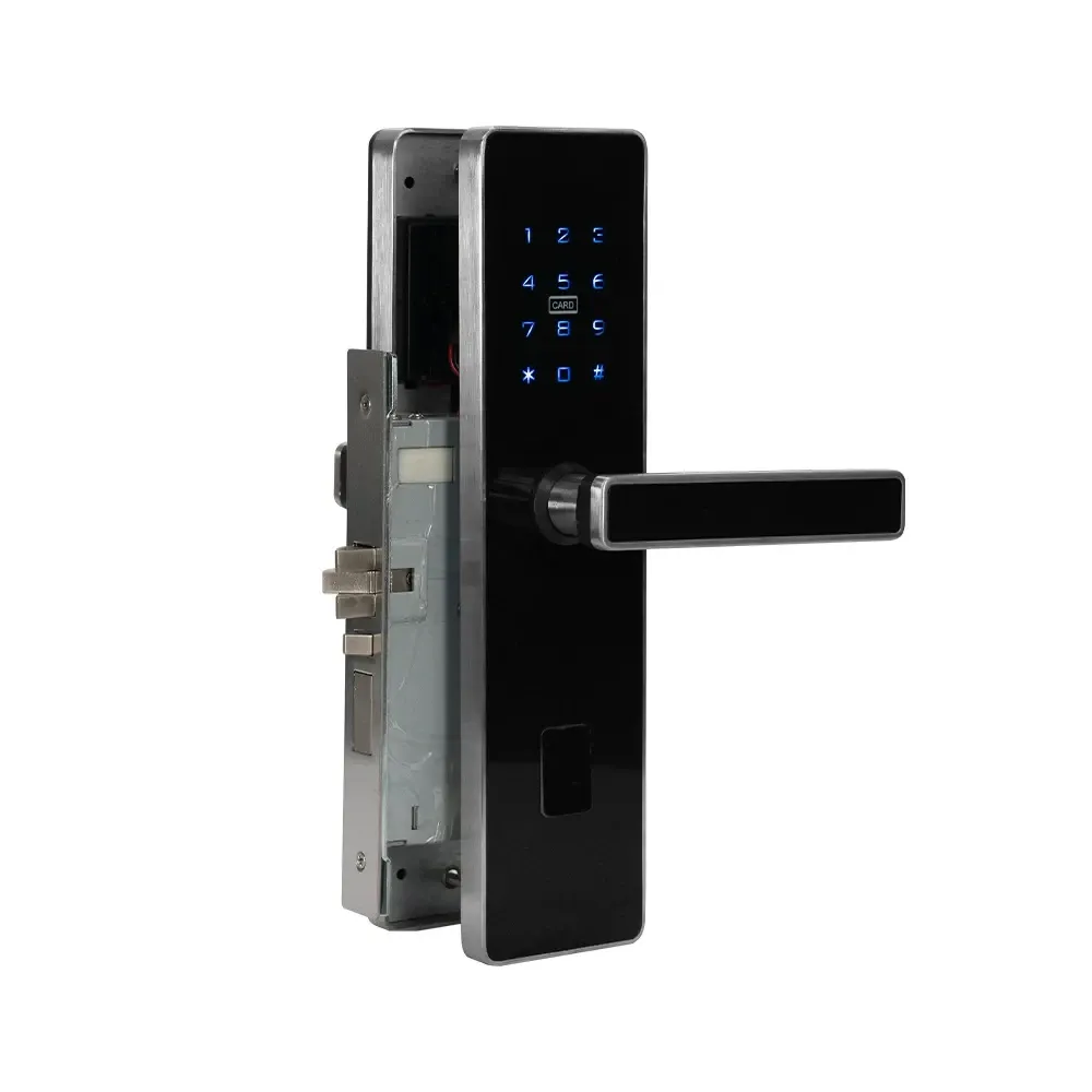 Замок електромеханічний автономний Trinix TRL-5301BT Silver з Bluetooth і зчитувачем Mifare (65-00057) Київ - фото 2