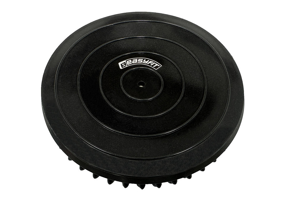 Півсфера масажна кіндербол EasyFit 16 см м'яка чорна Коломыя - изображение 2