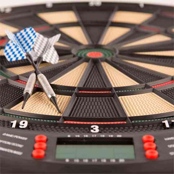 Dartomat дартс дартс машина м'який наконечник 26 ігор звук (Німеччина, читати опис) Рівне