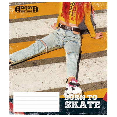 Тетрадь Школярик Enjoy the ride 48 листов клетка (048-3317K) Винница - изображение 5