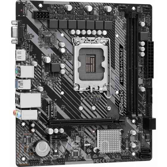 ASRock H610M-HVS/M.2 R2.0 (1700/H610, 2*DDR4, 1xPCIex16, HDMI/VGA, 4xSATAІІІ, M.2, GLan, 7.1ch, mATX Киев