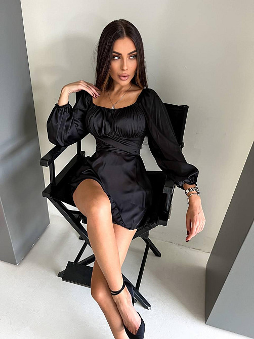 Женский стильный привлекательный шелковый комбинезон арами Одесса - изображение 5