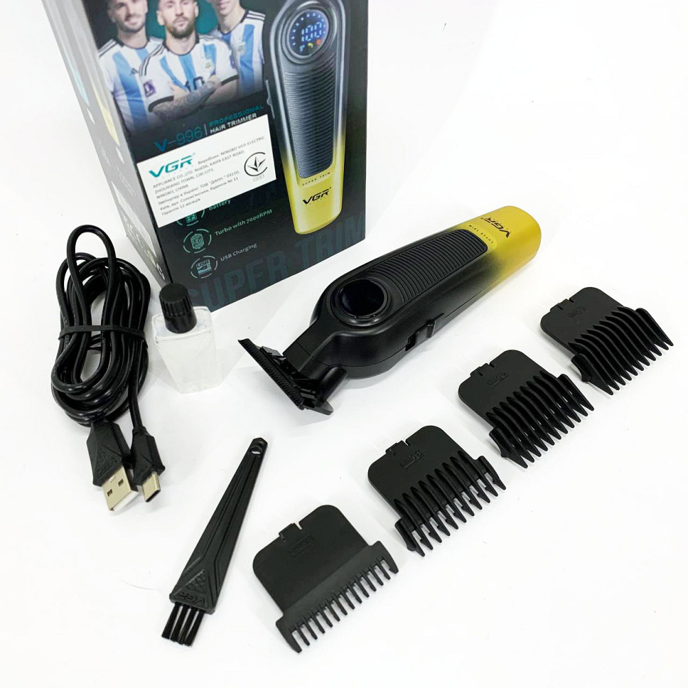 Професійна бритва-машинка для стрижки волосся VGR V-996, Професійна машинка для волосся NU-38 Івано-Франківськ - фото 5