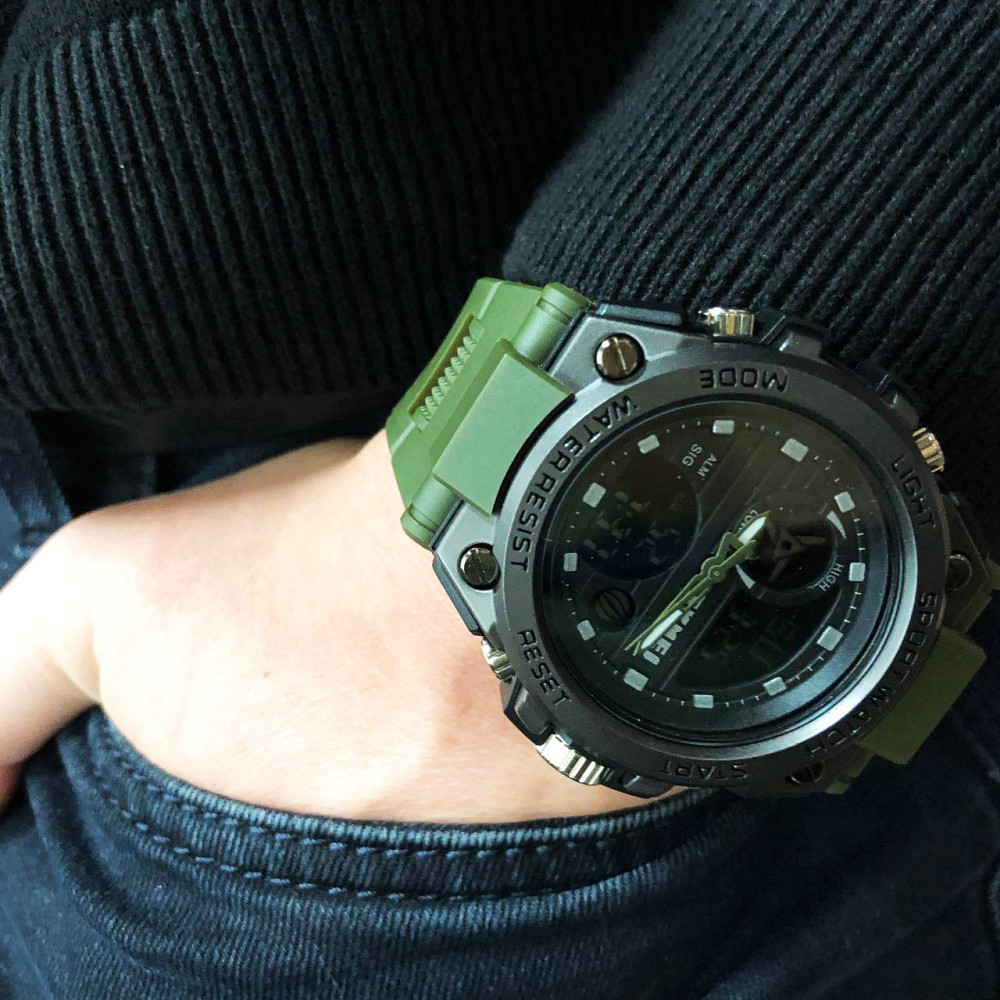 Военные часы для всу SKMEI, Военные часы с секундомером Тактические для ЗСУ YG-89 Львов - изображение 8