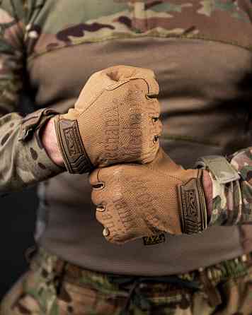 Літні рукавиці тактичні чоловічі койот Mechanix Fast Одеса