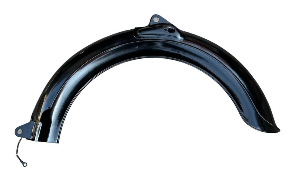 Крыло   мопед Дельта   заднее   (черное)-2 Мукачево - изображение 1