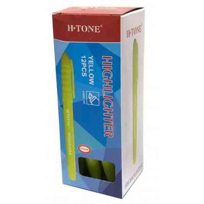 Маркер H-Tone текстовий 1-4 мм, жовтий (MARK-TXT-HTJJ205314Y) Вінниця