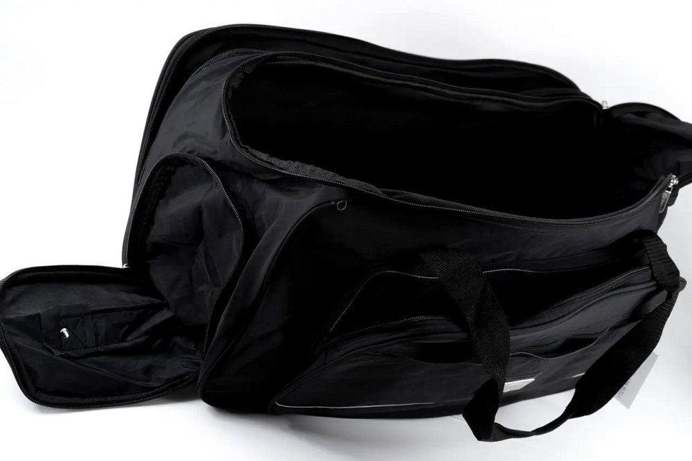 Сумка дорожная KAIMAN 70 см черная Киев - изображение 4