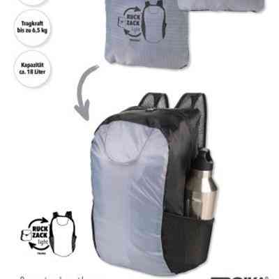 Рюкзак складний Troika, сірий Рівне