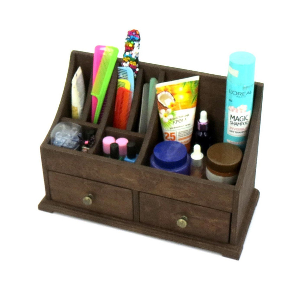 Органайзер для косметики "Августа" капучино Миколаїв - фото 3