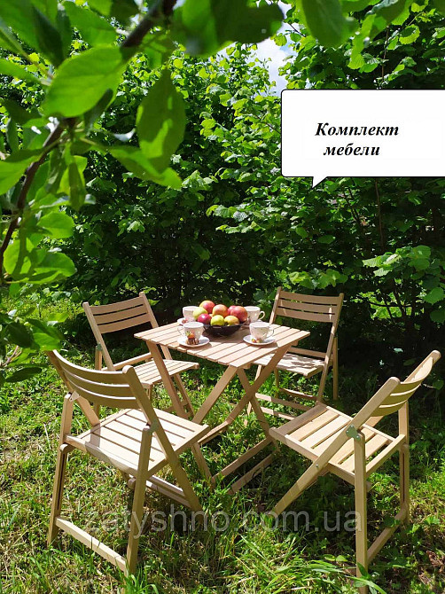 Деревянная мебель  |  Мебель из бука   |мебель в кухню складная Киев - изображение 1