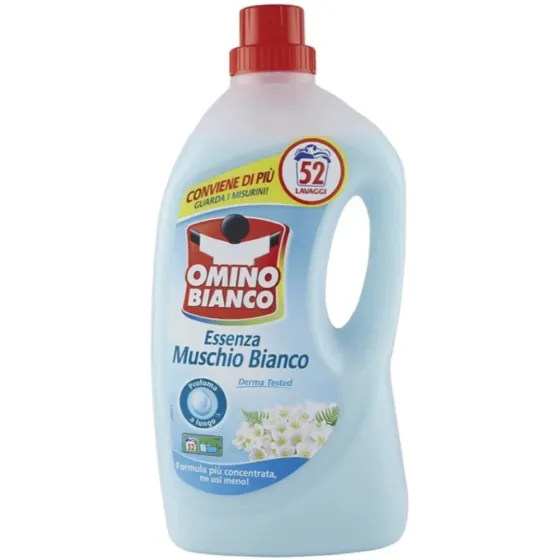 Гель для стирки Omino Bianco Muschio Bianco 2600 мл 52 стирки Львов