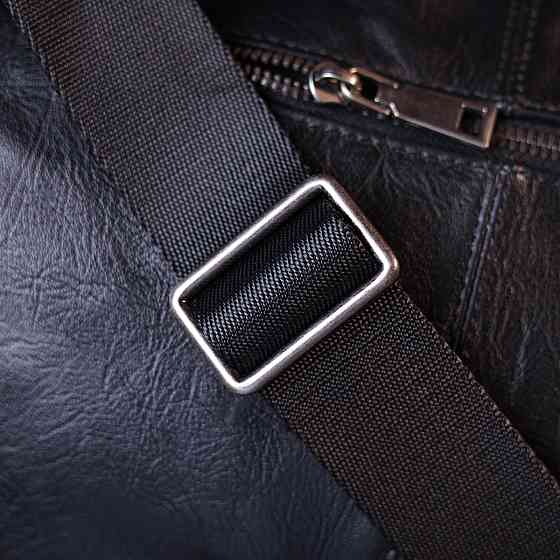 Сумка через плече шкіряна Чорний (Vintage) Київ