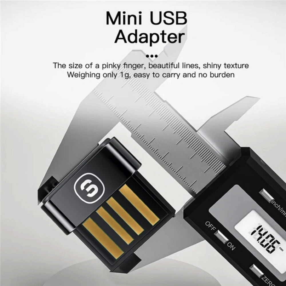 Bluetooth-адаптер  ESSAGER Mini BT5.0 Adapter Black (EBT50-MN01) Киев - изображение 5
