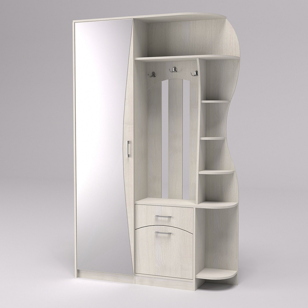 Передпокій Соло-9, Дуб Шамоні Світлий, 1300/400/2100 Львів - фото 1