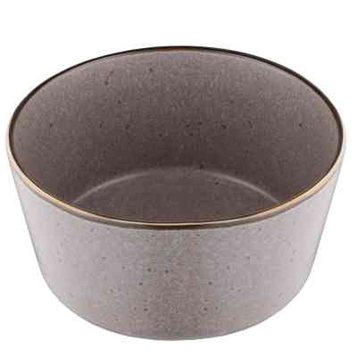 Салатник Ardesto Fasano 700мл, 15.1см, кераміка, сіро-коричневий (AR0415GB) Винница