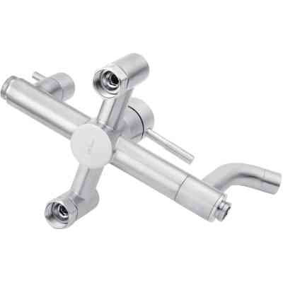 Душовий гарнітур Kroner Edelstahl Klassisch-ESG063 + змішувач Edelstahl Klassisch-ESG010 (CVS30204) Вінниця