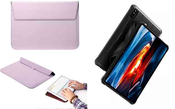 Чохол-конверт VitoCase для Hotwav R6 Pro, R6 Ultra, з функцією підставки для планшета Фіолетовий Київ