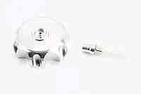 Крышка бака топливного Питбайк 110/125/140/150/160, серая (металл+сапун) Мукачево