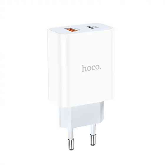 Мережевий зарядний пристрій HOCO C97A PD20W+QC3.0 charger White Київ