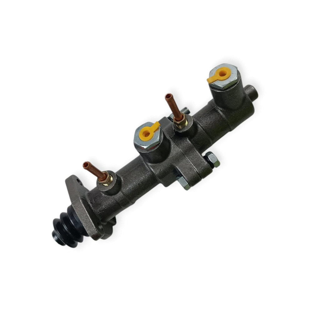 Цилиндр главный ГАЗ 3306, 3307, 3309, 53, 66 2х секционный без бачка новый образец (ГТЦ) тормозной Мукачево - изображение 1