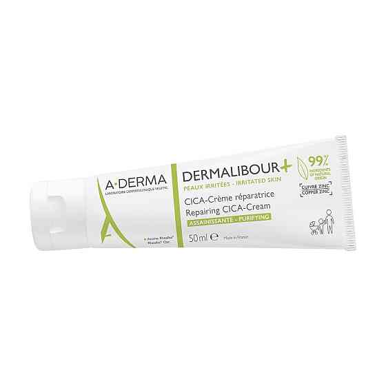 А-Дерма Дермалібур+ Цика- Крем для подразненої шкіри A-Derma Dermalibur+ Cica-Crème, 50 мл new Дніпро