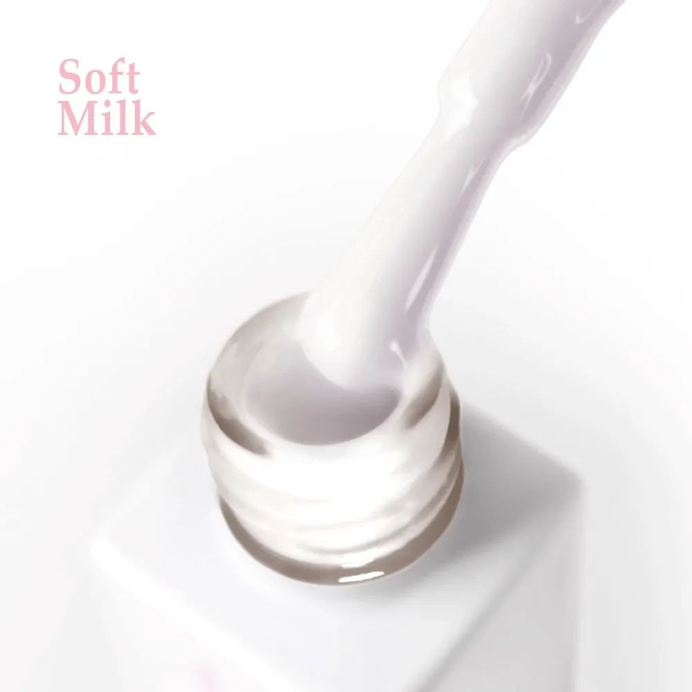 Камуфлирующая база для ногтей BB Cream Base 07 Soft Milk JOIA vegan 8 мл Киев - изображение 12