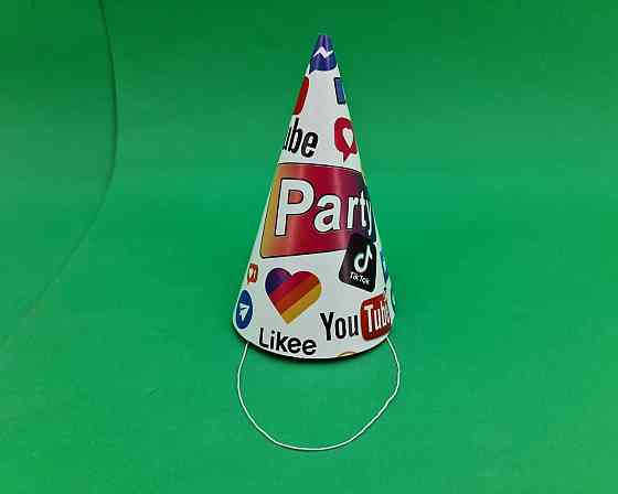 Колпаки праздничные маленькие 20шт 