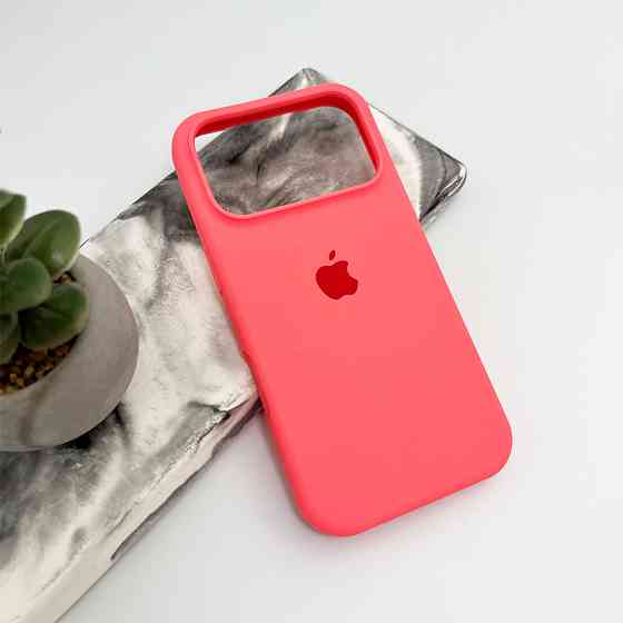 Чохол для смартфона Silicone Full Case AA Open Cam for Apple iPhone 17 Pro 50,Pink Orange Киев