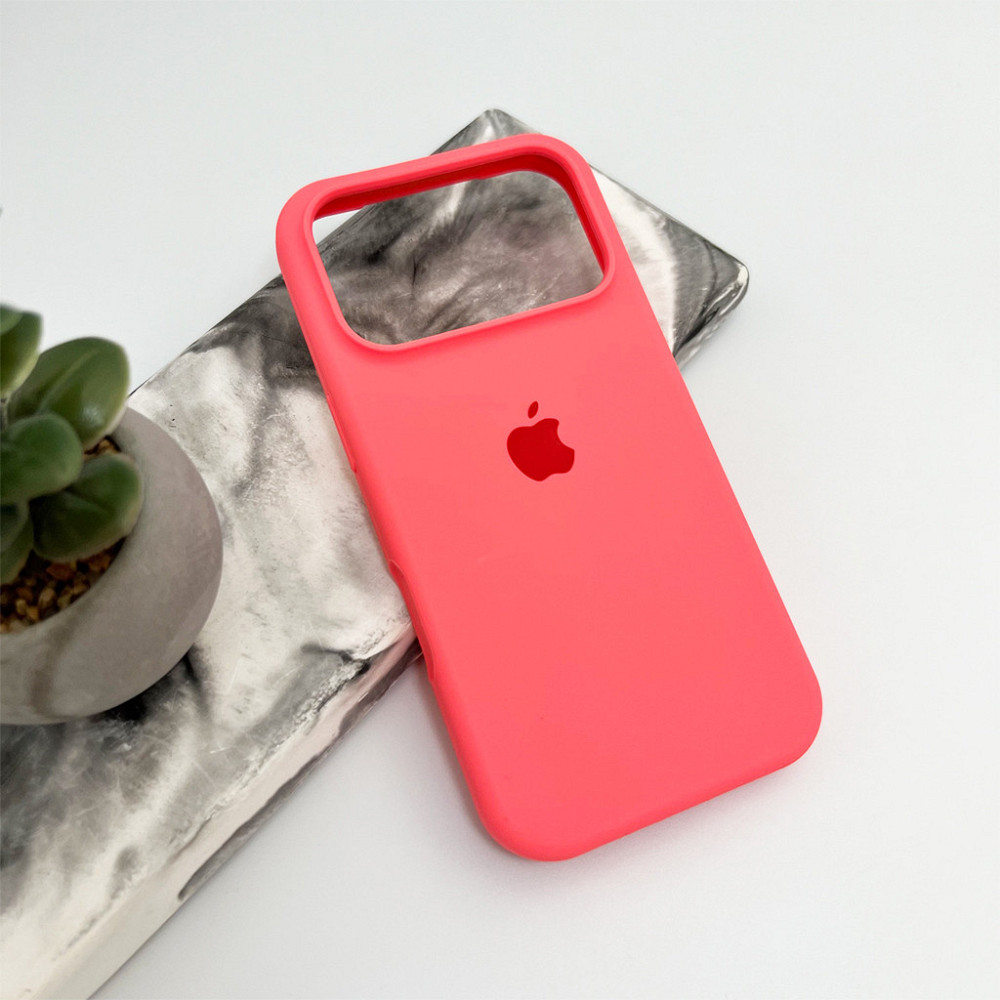 Чохол для смартфона Silicone Full Case AA Open Cam for Apple iPhone 17 Pro 50,Pink Orange Киев - изображение 4