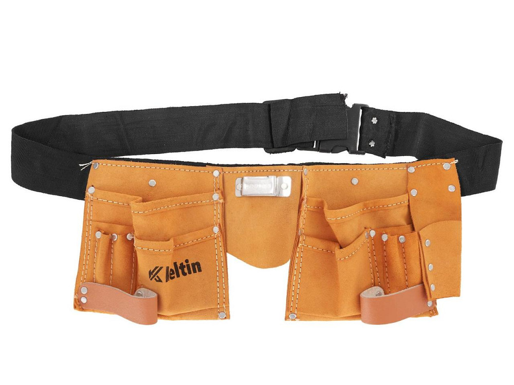 Пояс монтажника "Keltin" замшевий для інструменту на 10 кишень Київ - фото 1