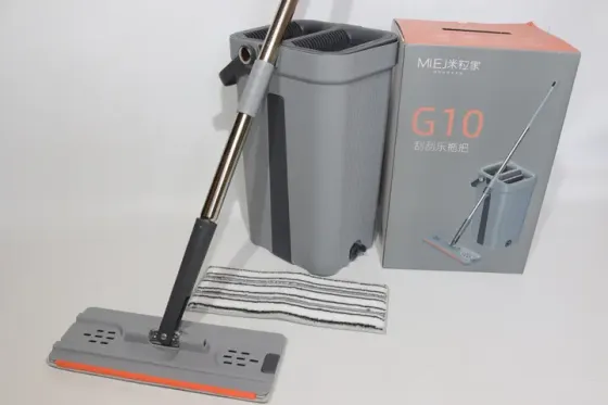 Швабра с ведром 10л и автоматическим вертикальным отжимом G10 Коломия