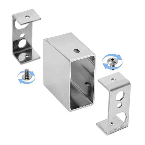 Комплект прихованого під'єднання під профільний стояк Laris Київ