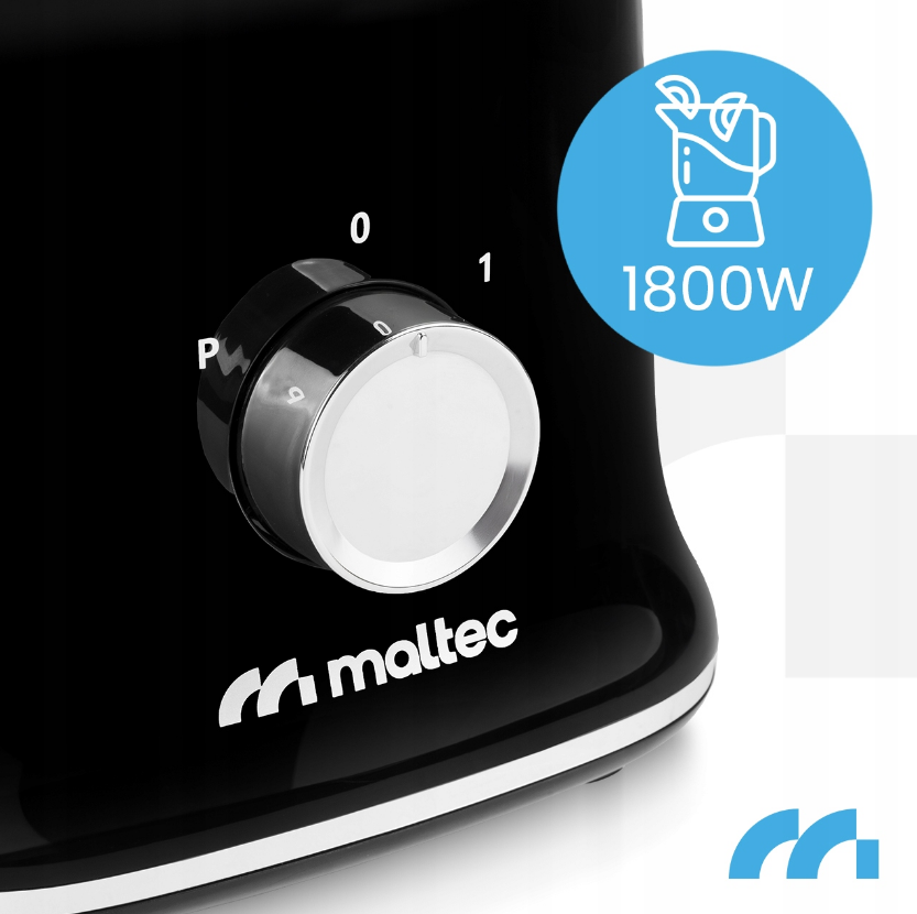 Блендер с чашей 1,6л 1800Вт MalTec (Польша) Киев - изображение 4