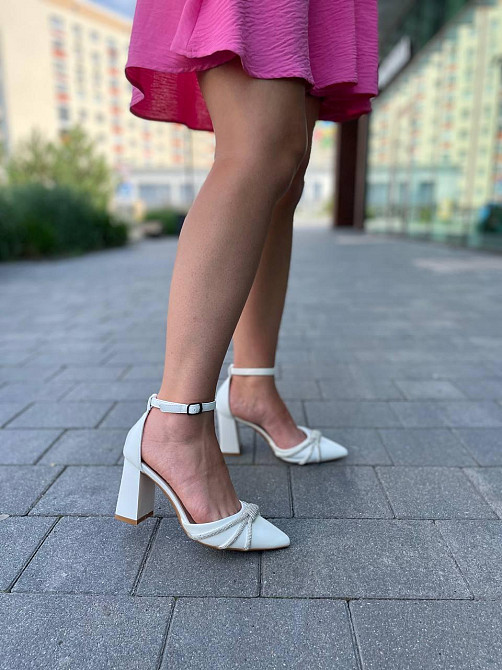 L&M Босоніжки жіночі L&M Y103-3 білі (літо, еко-шкіра) (5815) Коломия - фото 5