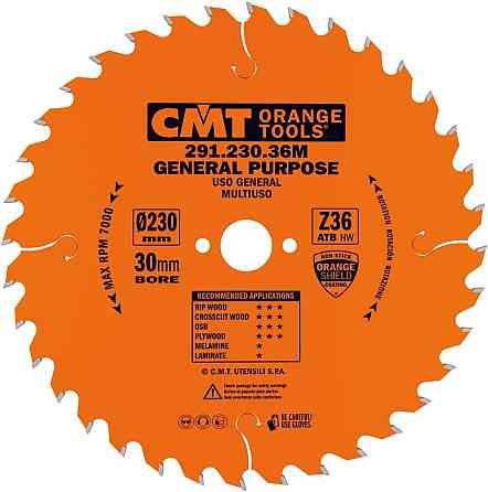 Пильний диск по дереву CMT 230x30x36z K2.8/1.8 (291.230.36M) Одесса